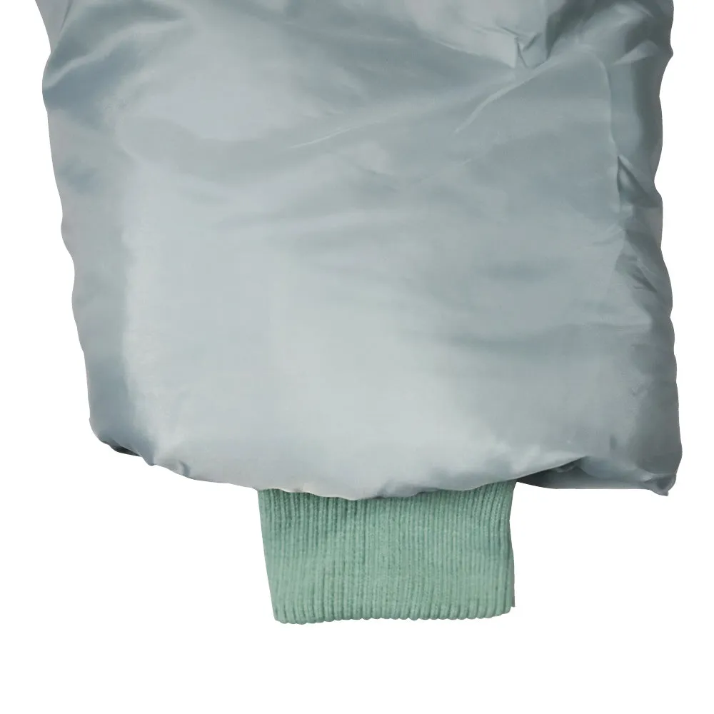 Steele Blue and Gray Long Sleeve Sleeping Bag Jacket L-XXL