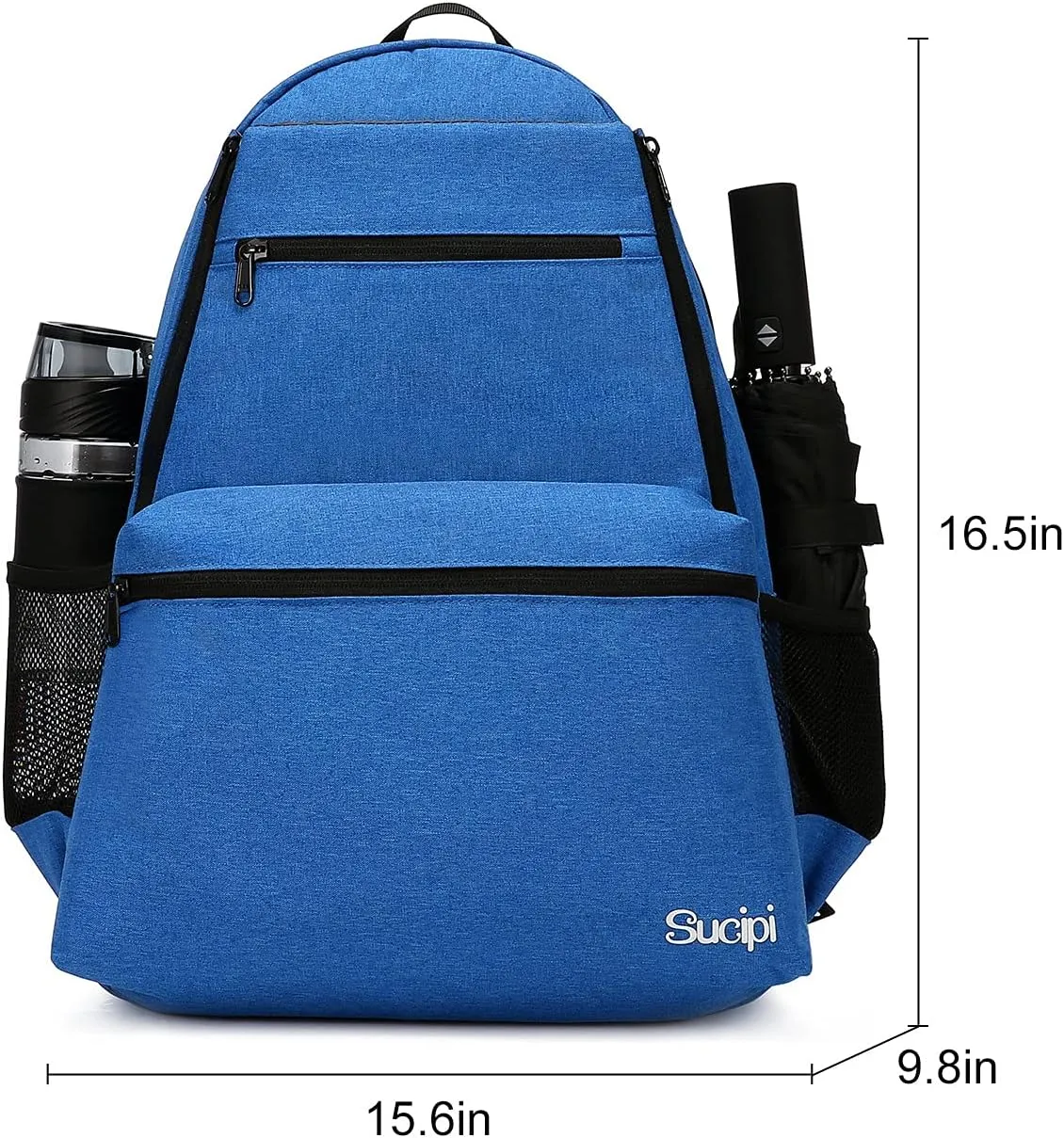 Sucipi Tennis Bag Professional Tennis Backpack for Men and Women Racket Bags Holds 2 Rackets with Ventilated Shoe Compartment