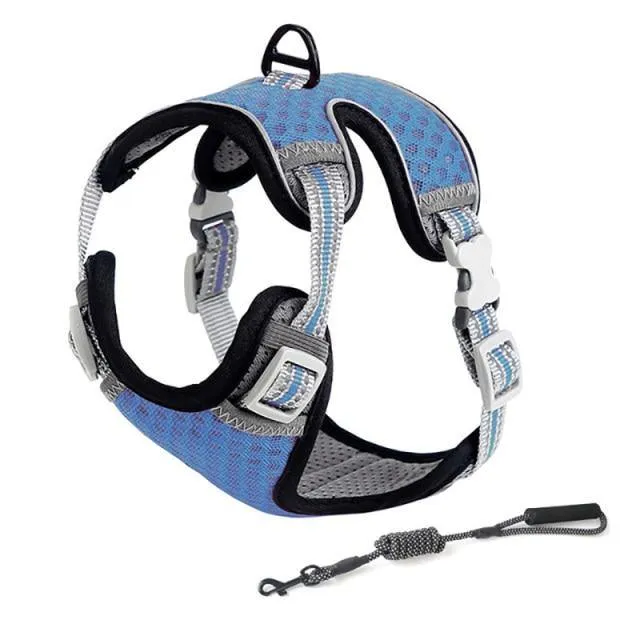 Summer Breathable Reflective Dog Harness