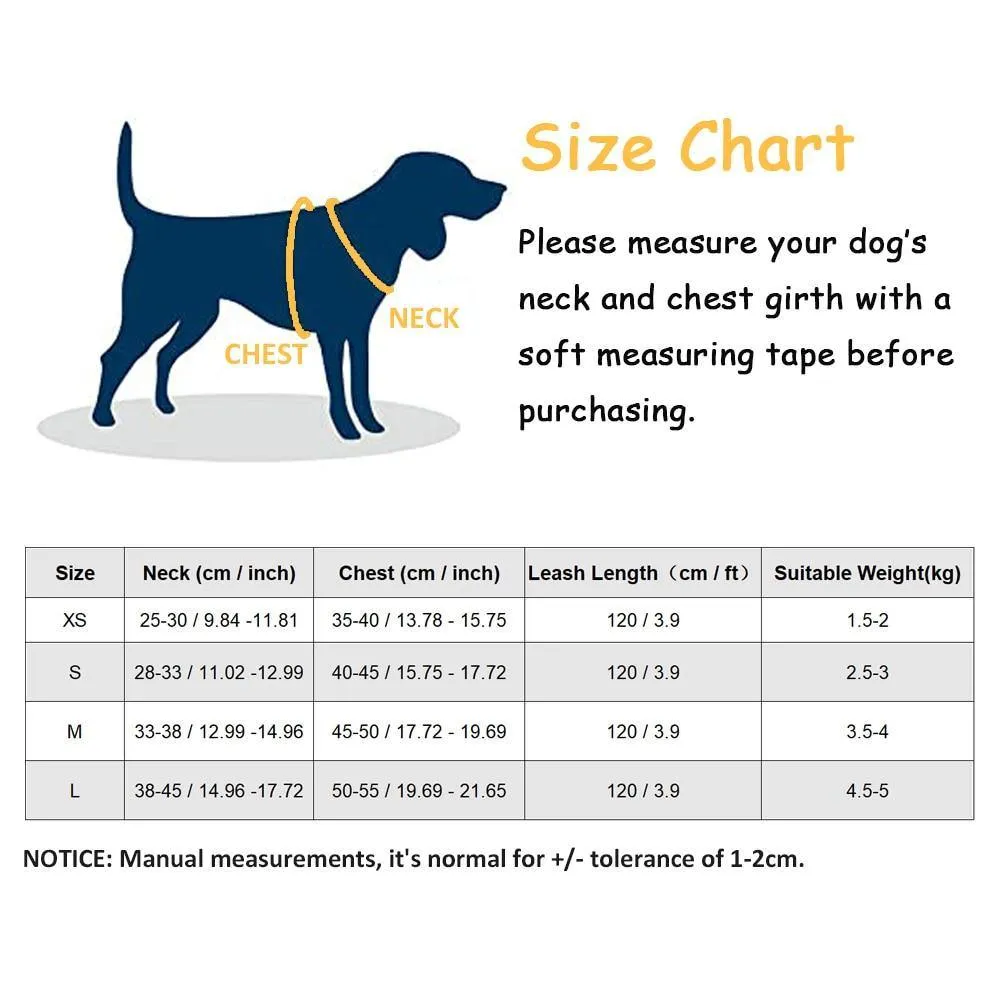 Summer Breathable Reflective Dog Harness