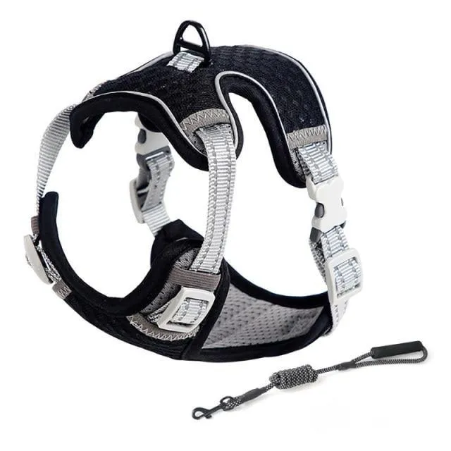 Summer Breathable Reflective Dog Harness