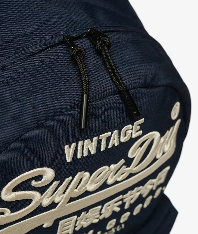Superdry Heritage Montana Backpack - Eclipse Navy Marl