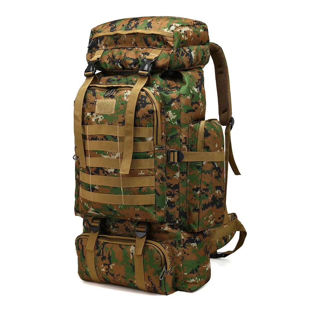 Tactical Military Backpack - Waterproof Rucksack for Outdoor Adventures