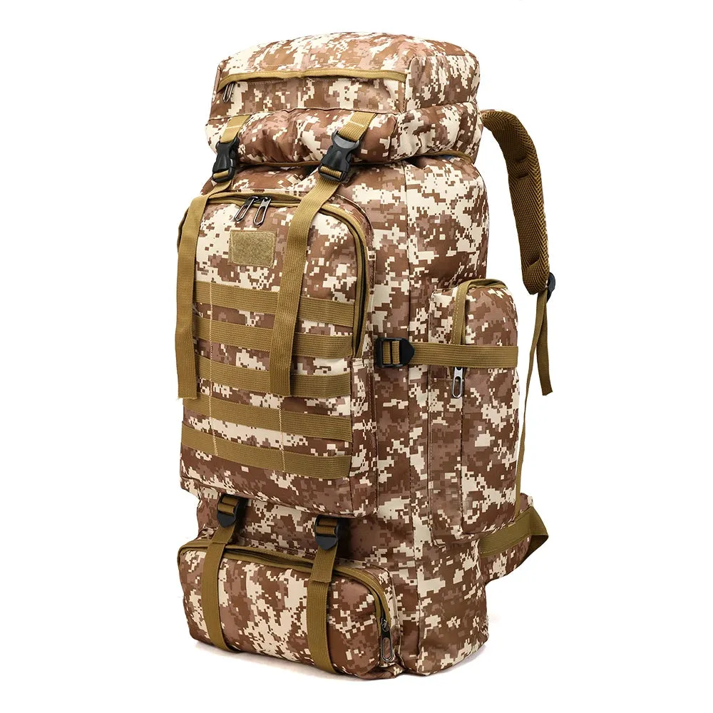 Tactical Military Backpack - Waterproof Rucksack for Outdoor Adventures
