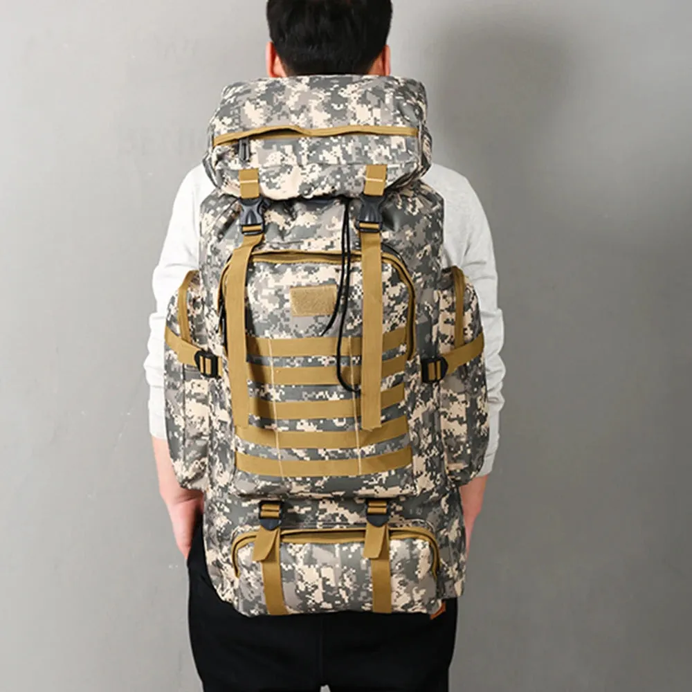 Tactical Military Backpack - Waterproof Rucksack for Outdoor Adventures