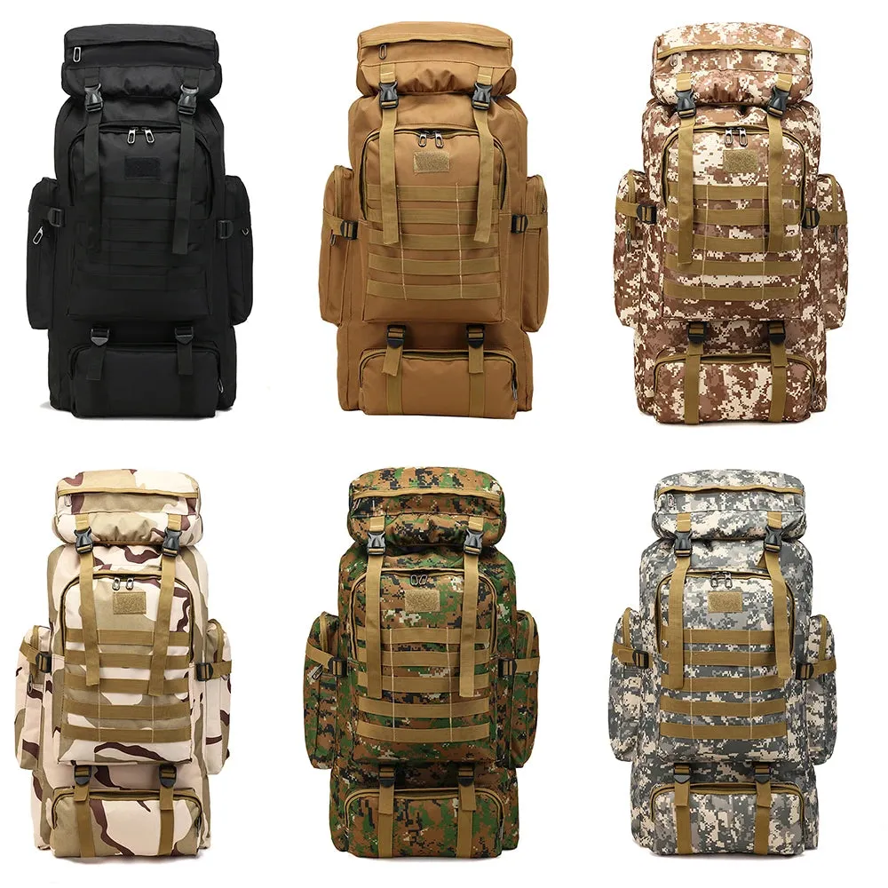 Tactical Military Backpack - Waterproof Rucksack for Outdoor Adventures