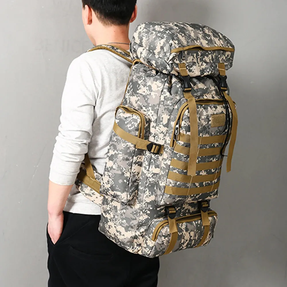 Tactical Military Backpack - Waterproof Rucksack for Outdoor Adventures