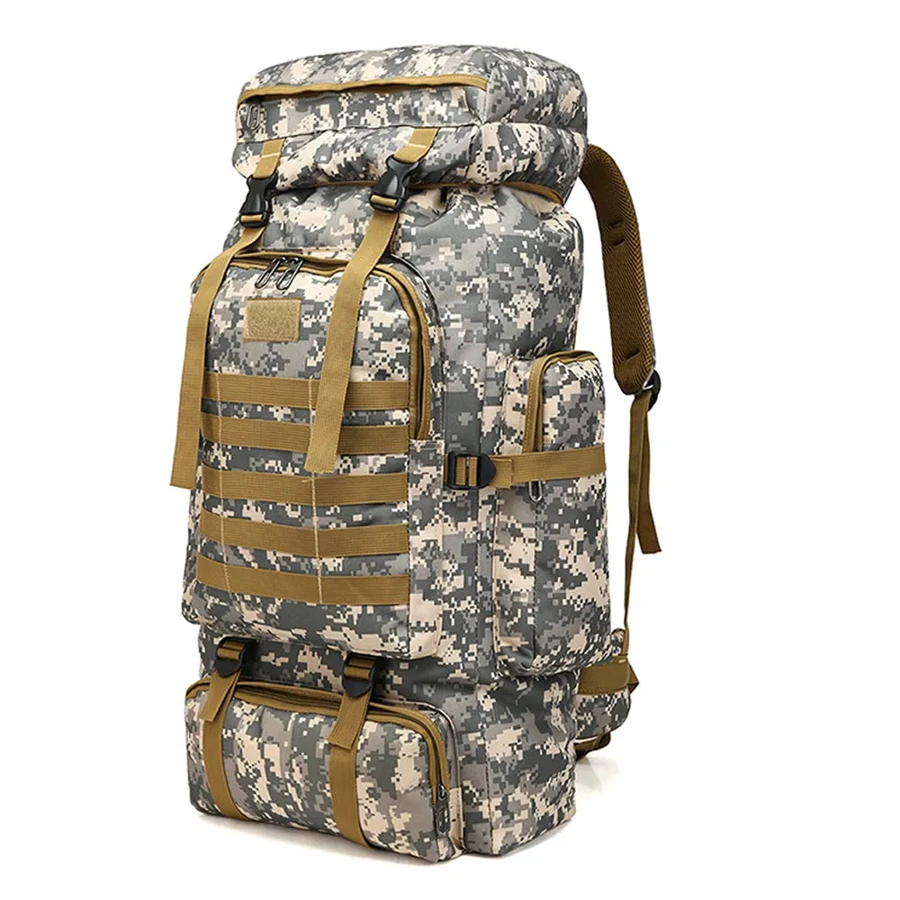 Tactical Military Backpack - Waterproof Rucksack for Outdoor Adventures