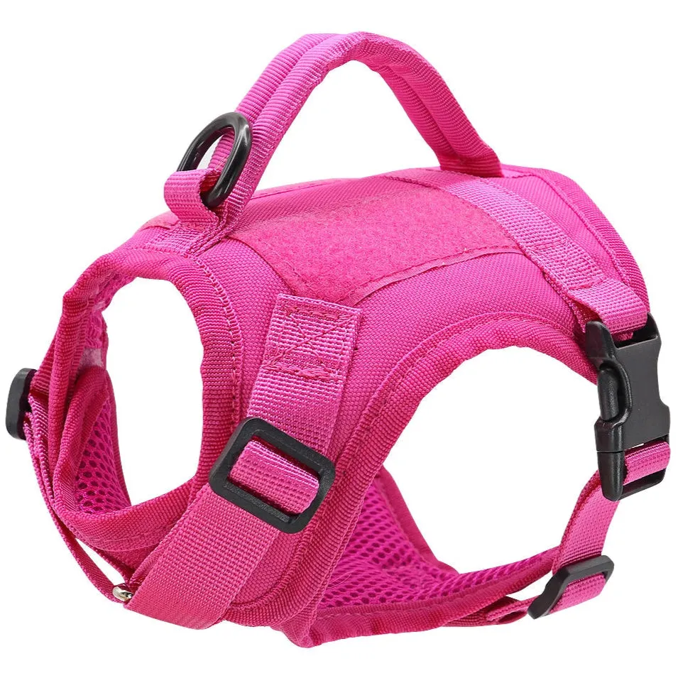 Tactical Nylon Cat Harness with Handle