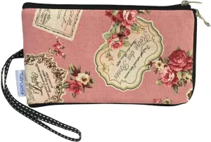 Tainada Women Phone Wristlet Clutch Dual Zippered Wallet Purse Pouch Bag for iPhone 15 Pro Max, 15 Plus, Samsung S23 