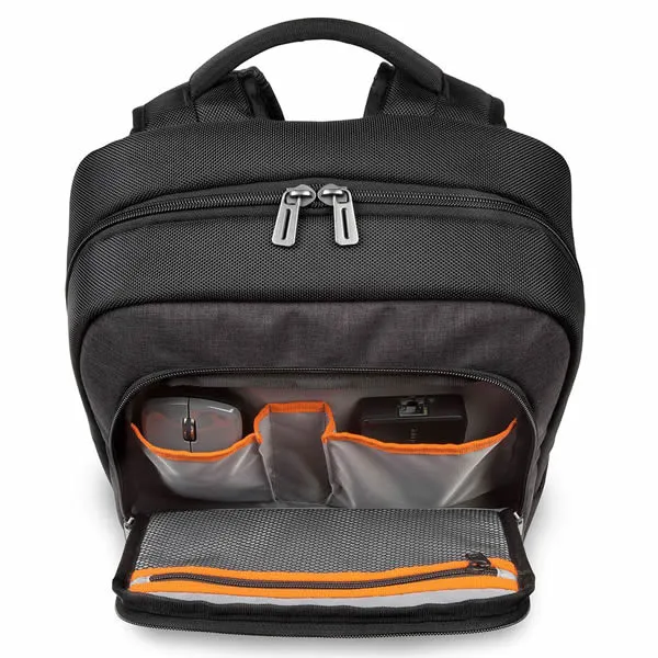 Targus CitySmart 12.5 - 15.6" Essential Laptop Backpack - Black/Grey