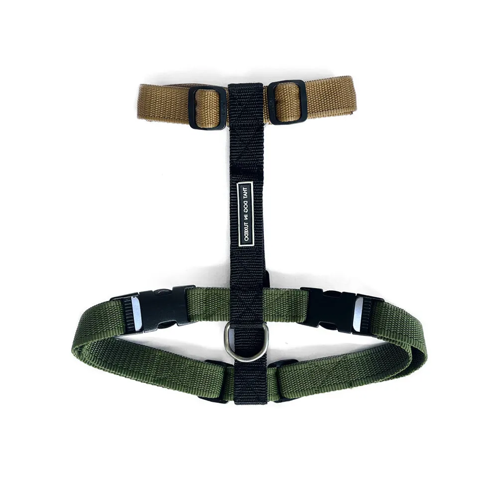 TDIT H-Harness - Colour Pop Collection - Beige/Black/Olive