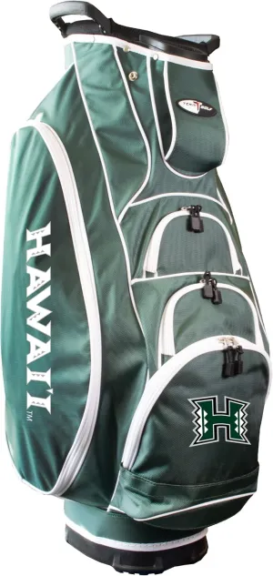 Team Golf NCAA Hawaii Albatross Golf Bag Lightweight, 10-Way Club Divider, Spring Action Stand, Insulated Cooler Pocket, Velcro Glove and Umbrella Holder & Lift Assist Handles