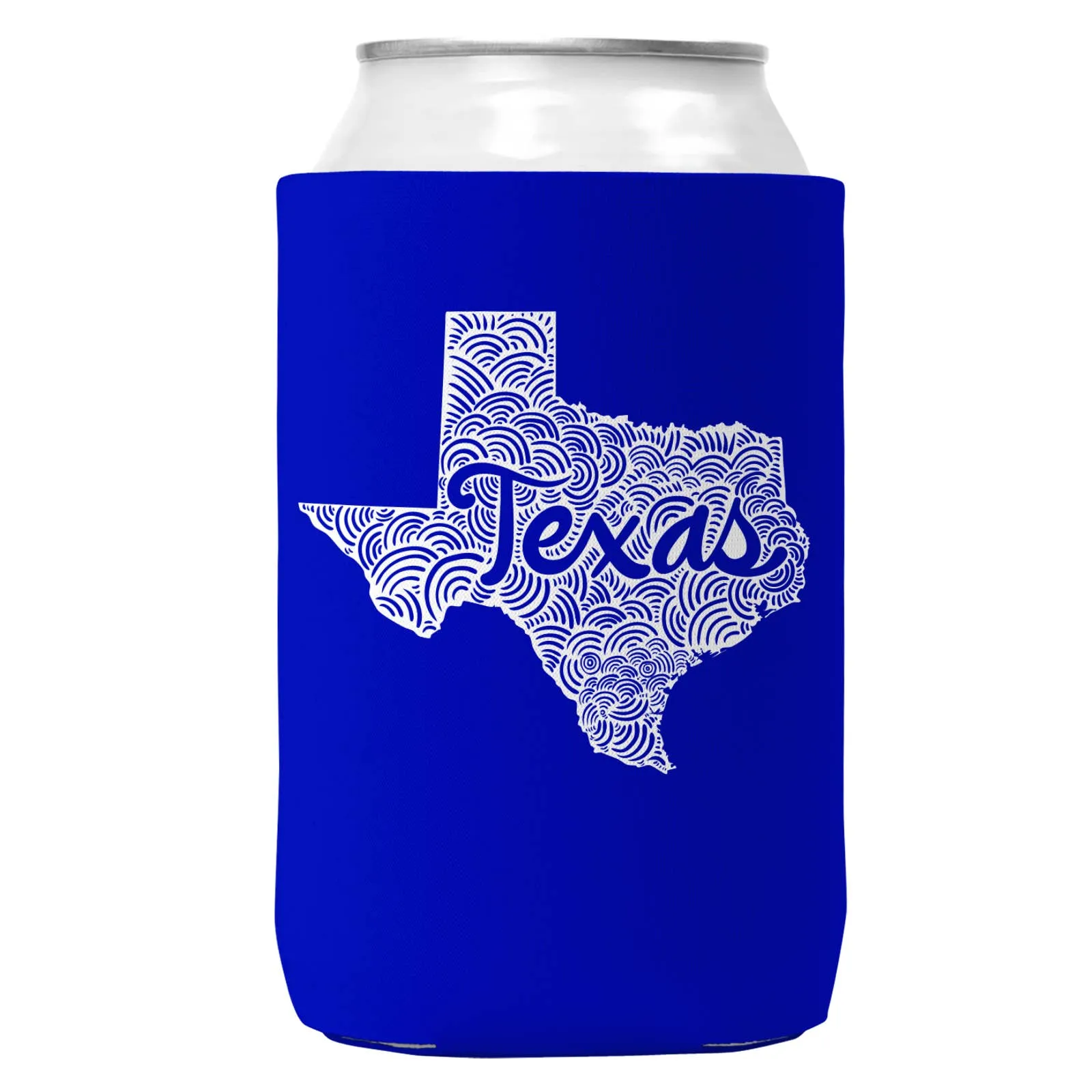 Texas Can Coozie Cooler for 12oz Cans | Texas State Koozie