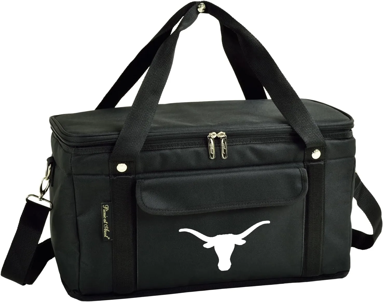 Texas University at Austin Longhorns Licensed 42 Can Capacity Semi Rigid Collapsible Leakproof Cooler- Designed & Quality Approved in The USA