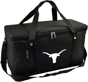 Texas University Licensed Longhorns 64 Can Capacity Semi Rigid Collapsible Leakproof Cooler- Designed & Quality Approved in The US