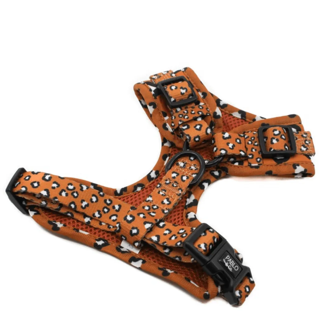 That Leopard Print Adjustable Harness