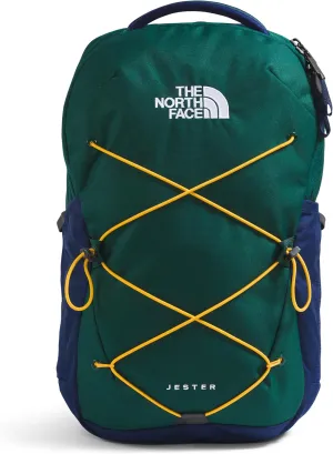 THE NORTH FACE Jester Everyday Laptop Backpack, Hunter Green/Eagle Blue, One Size