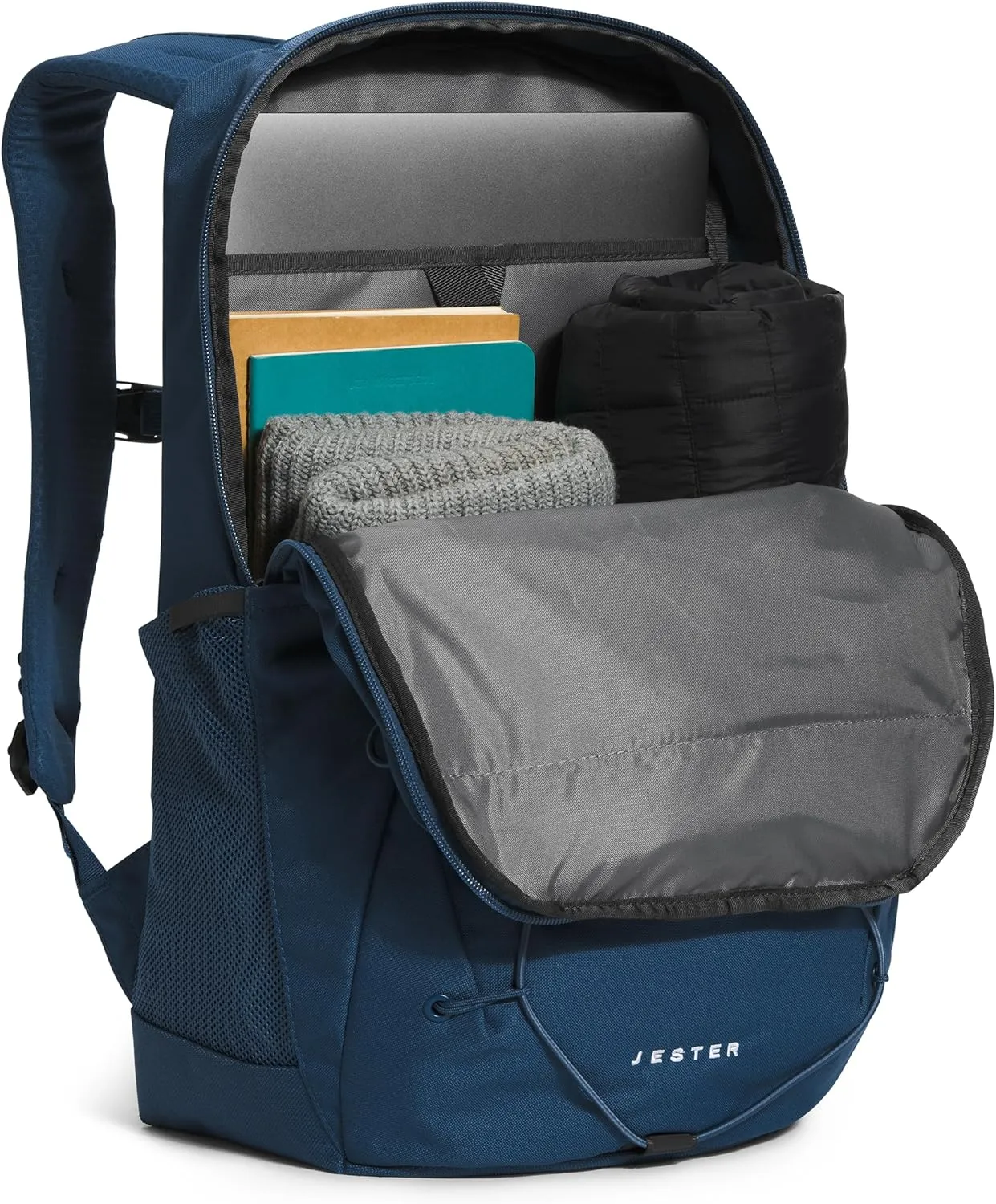 THE NORTH FACE Jester Everyday Laptop Backpack - NPF, Shady Blue/TNF White-NPF, One Size