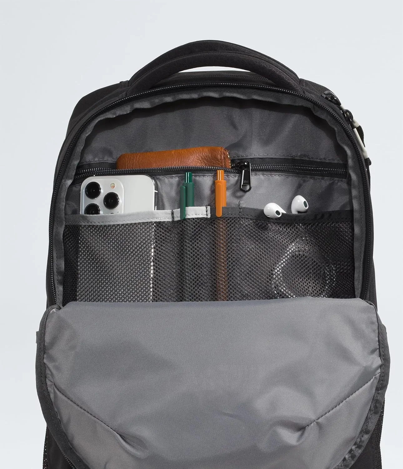 THE NORTH FACE Jester Everyday Laptop Backpack - PFAS Free, Deep Nori/TNF Black, One Size