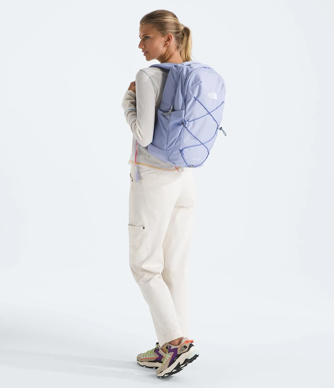 THE NORTH FACE Women's Jester Everyday Laptop Backpack - PFAS Free, Purple Mint/Virtual Blue, One Size