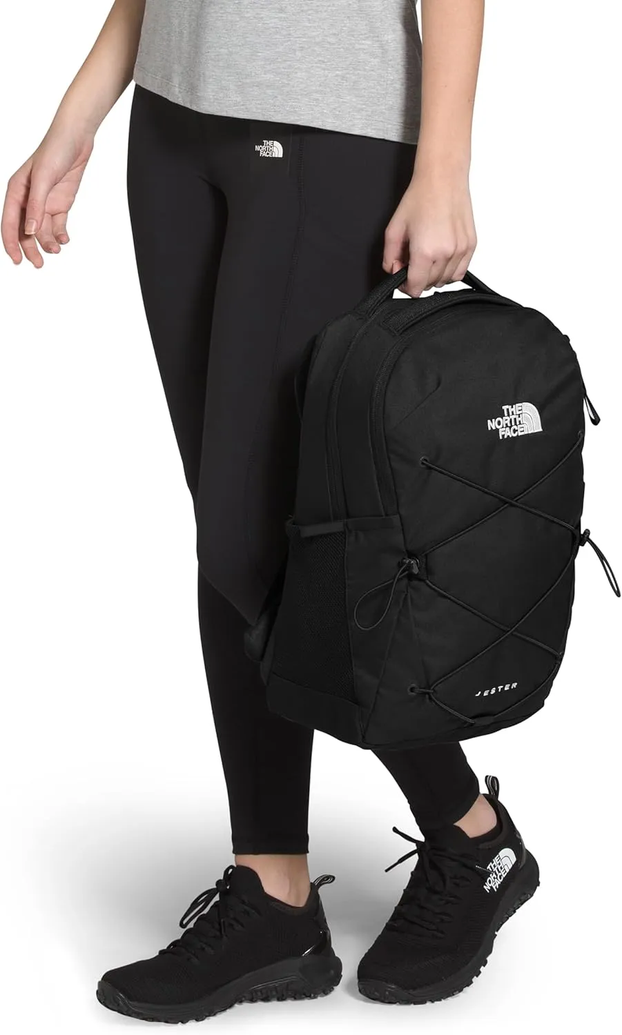 THE NORTH FACE Women's Jester Everyday Laptop Backpack - PFAS Free, TNF Black-NPF, One Size