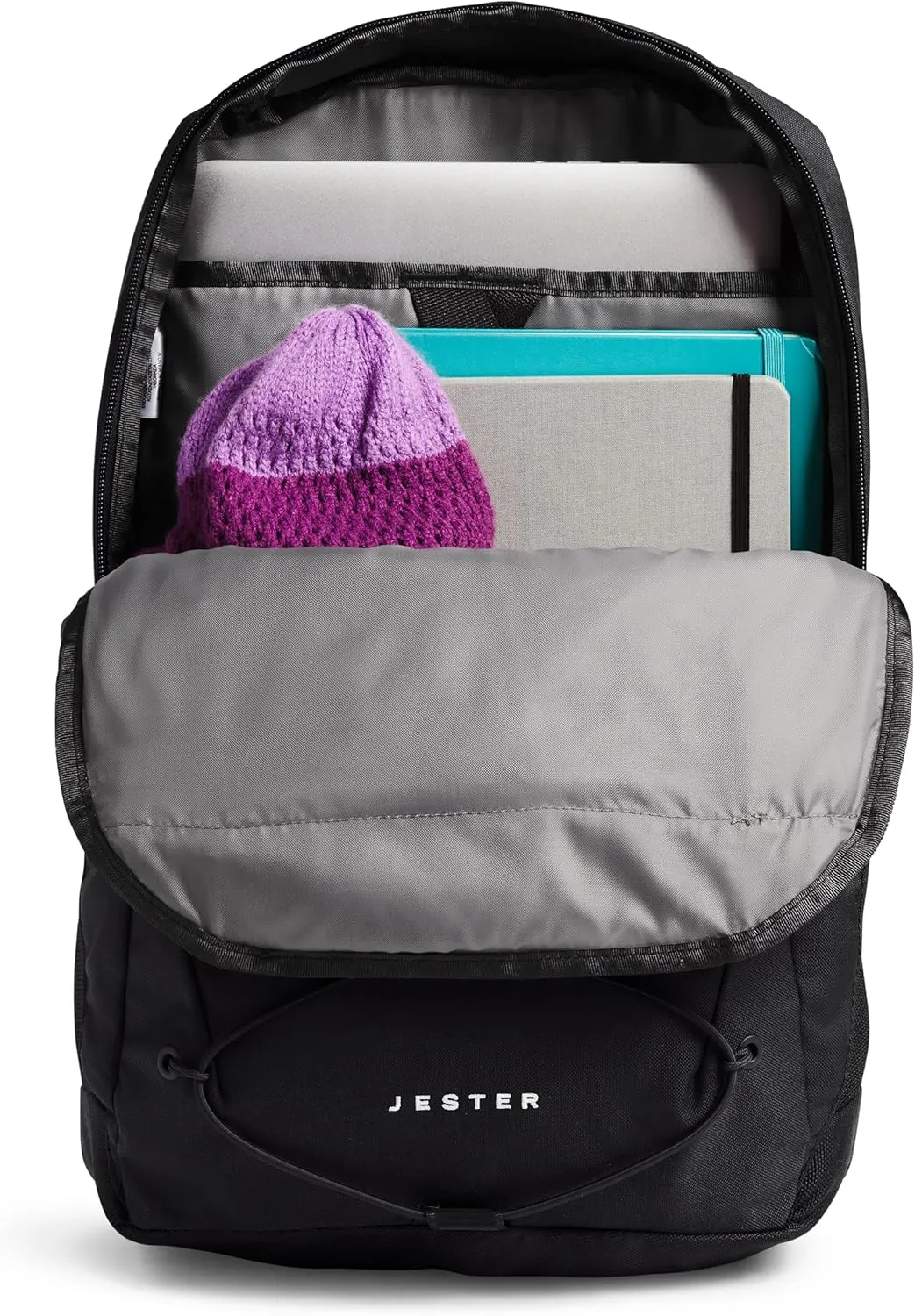 THE NORTH FACE Women's Jester Everyday Laptop Backpack - PFAS Free, TNF Black-NPF, One Size