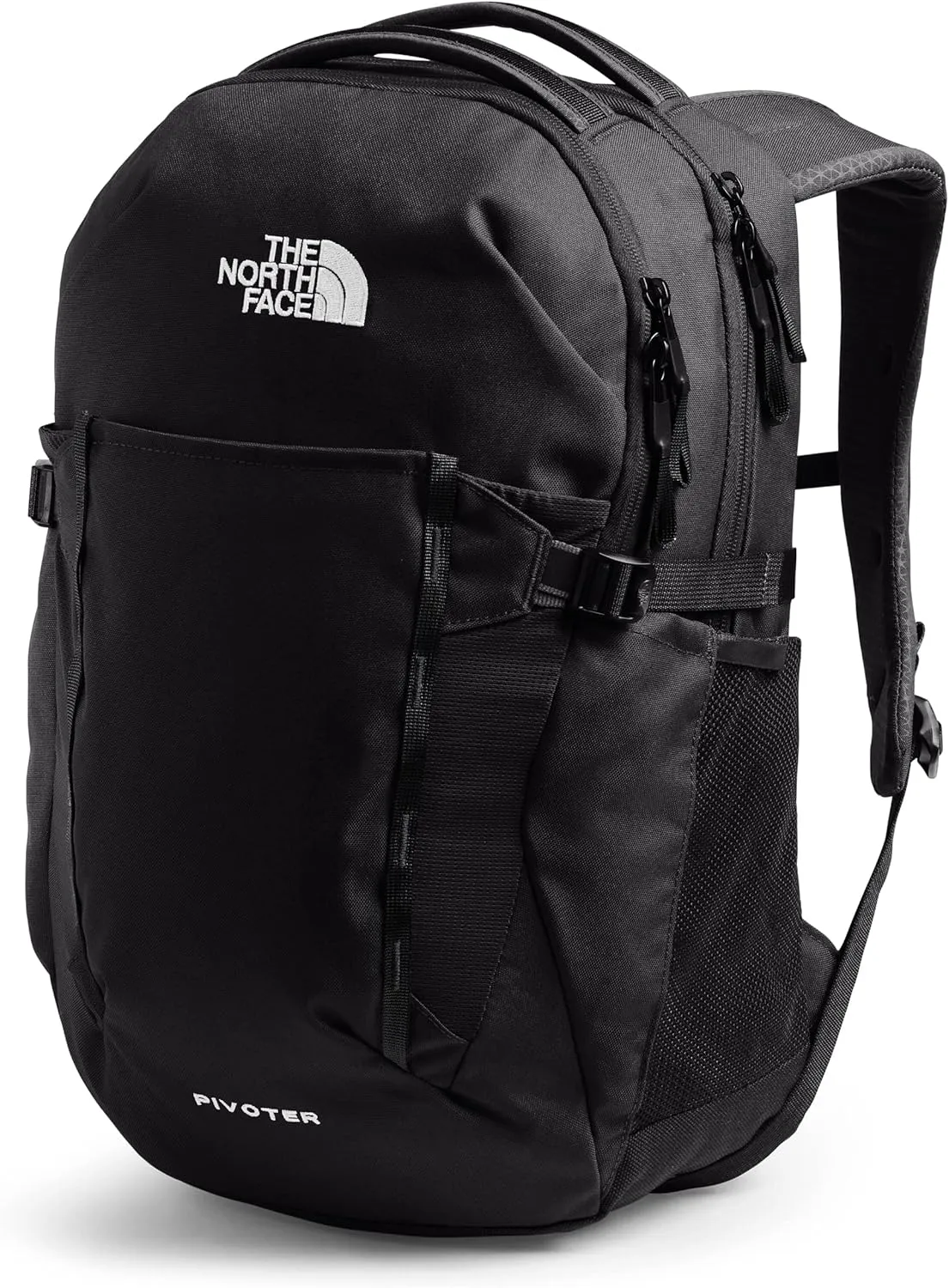 THE NORTH FACE Women's Pivoter Everyday Laptop Backpack, TNF Black, One Size