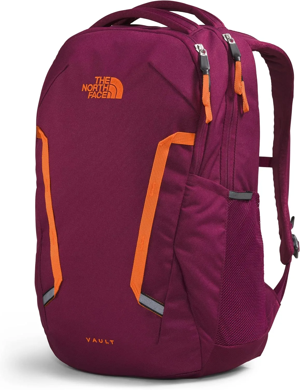 THE NORTH FACE Women's Vault Everyday Laptop Backpack, Boysenberry/Mandarin, One Size
