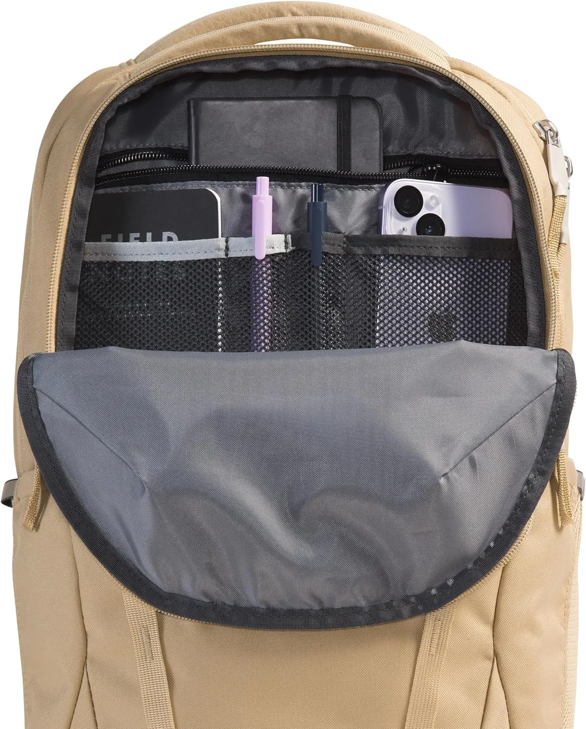 THE NORTH FACE Women's Vault Everyday Laptop Backpack, Khaki Stone, One Size