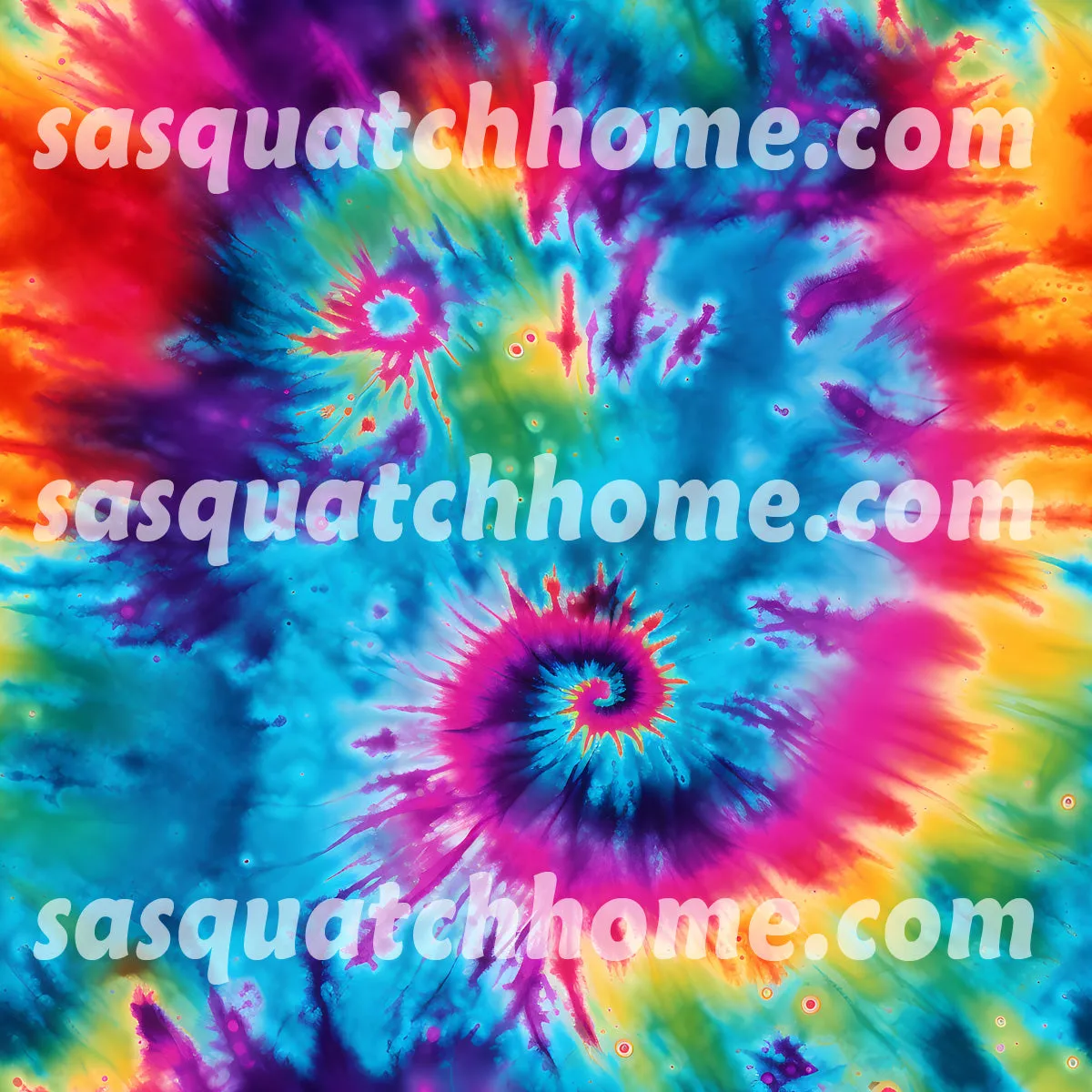 Tie Dye Designs, Oxford Fabric Dog Harness