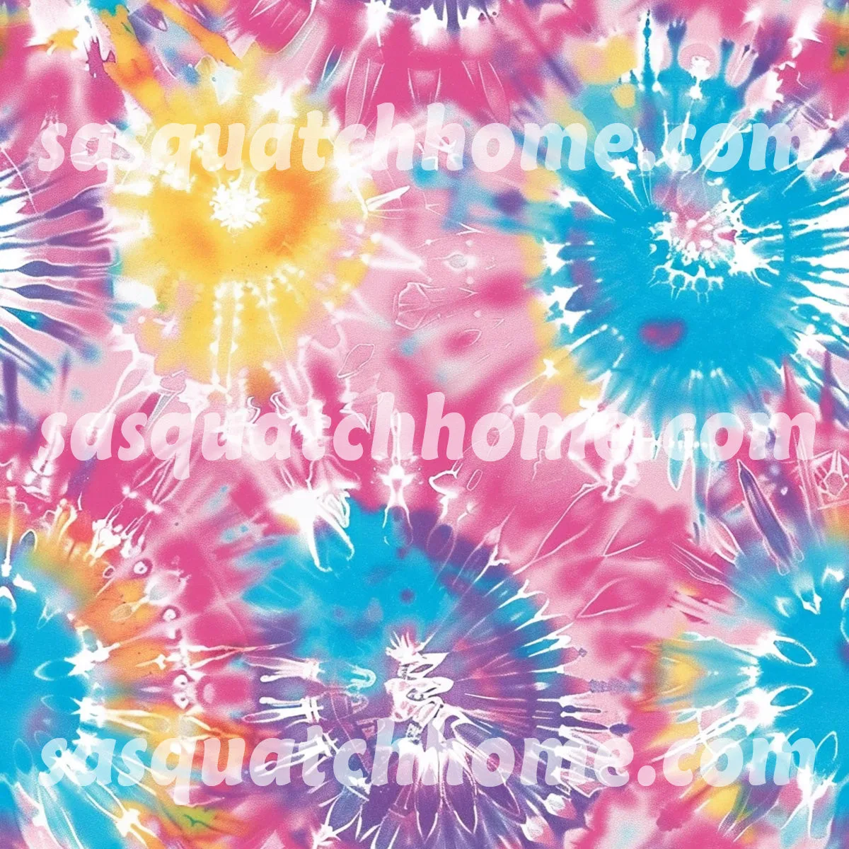 Tie Dye Designs, Oxford Fabric Dog Harness