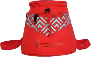 Tiny Chalk Bag for Rock Climbing & Gym Workouts Bags| 3 Zippered Pockets Chalk Bag with Quick-Clip Belt