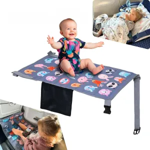 Toddler Airplane Bed & Seat Extender – Cozy & Easy Setup Airplane Bed for Kids, Ages 1-4