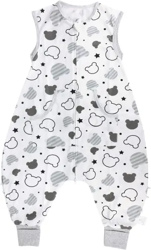 Toddler Sleeping Sack with Feet, Walker Sleep Sack, 0.5Tog