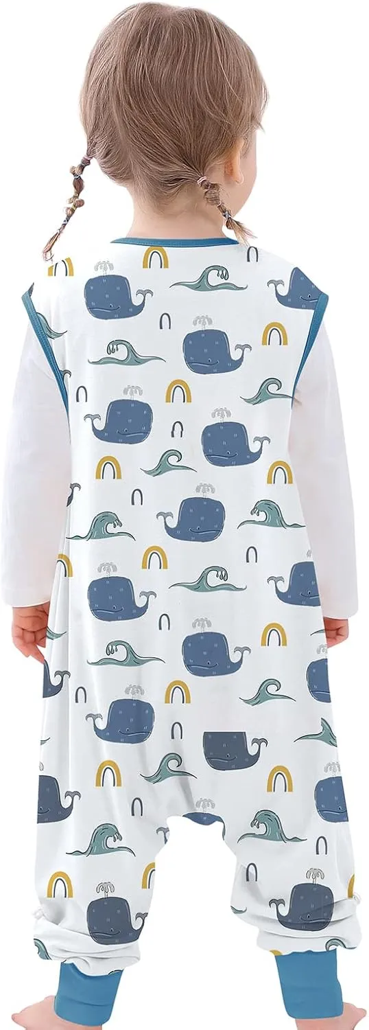 Toddler Sleeping Sack with Feet, Walker Sleep Sack, 0.5Tog