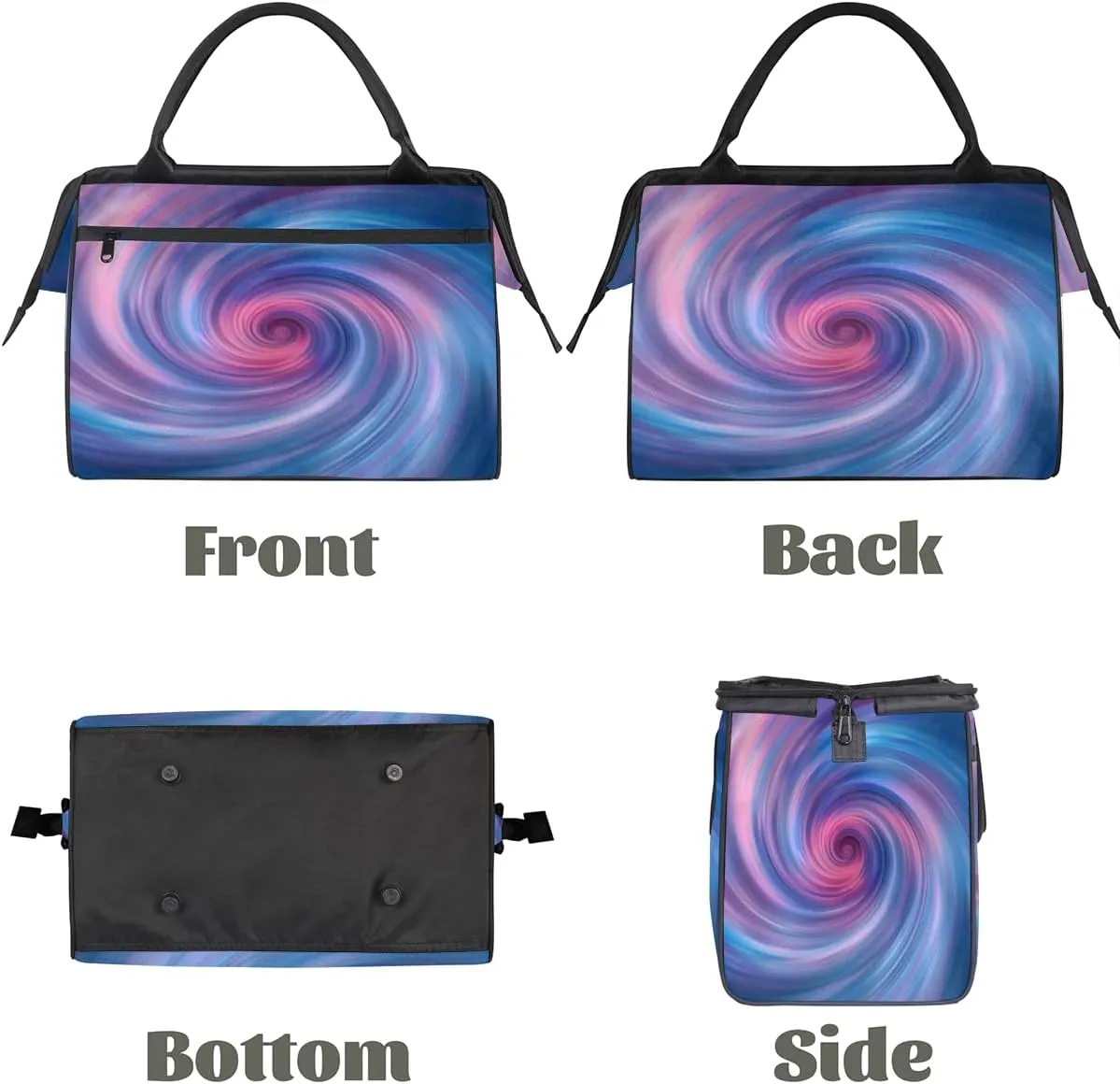 Tote Bag for Women, Lightweight Tote Bag with Zipper, Large Shoulder Bag Handbag for Travel, Work