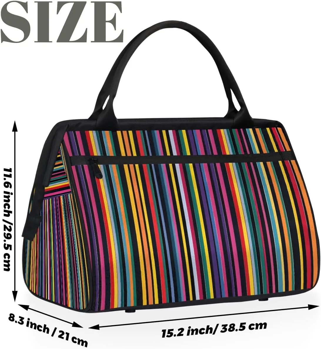 Tote Bag for Women with Zipper, Lightweight Travel Tote Bag Large Shoulder Bag Handbag for Work, Gym