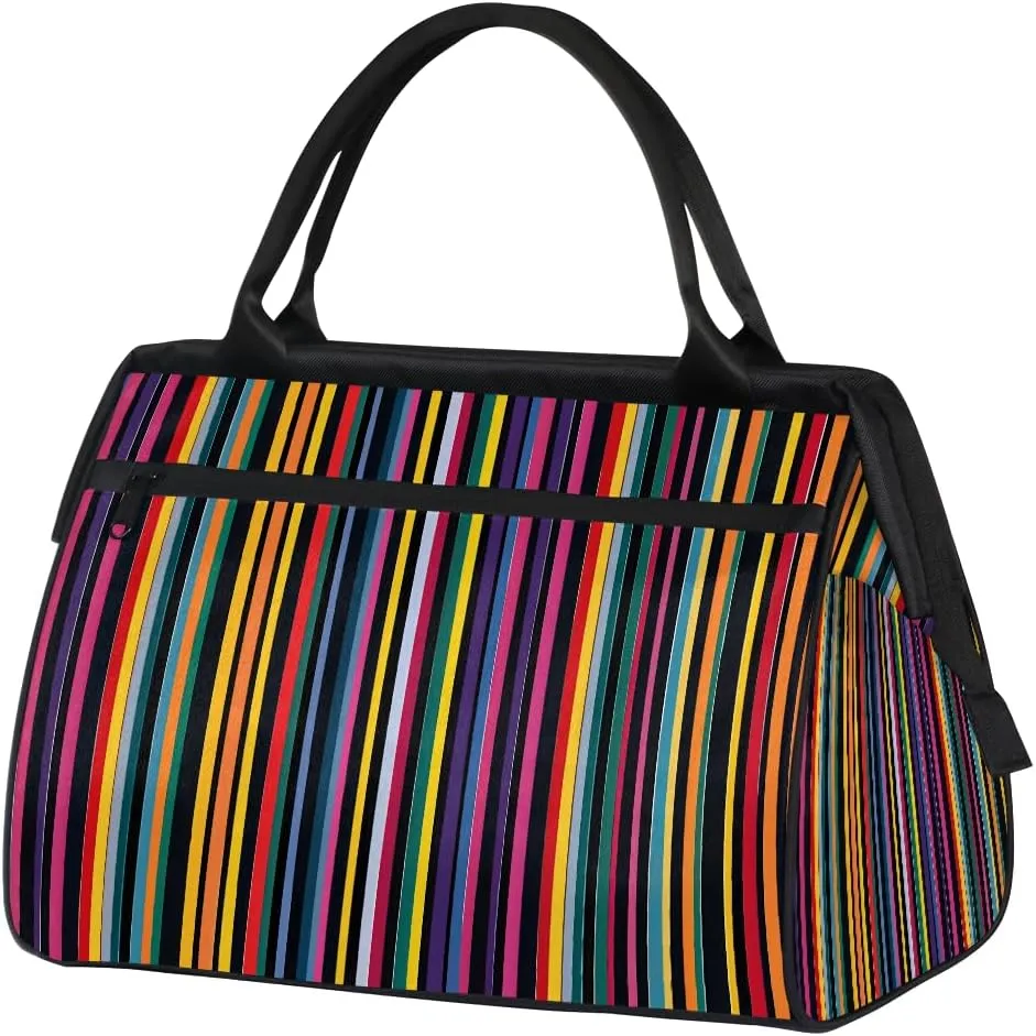 Tote Bag for Women with Zipper, Lightweight Travel Tote Bag Large Shoulder Bag Handbag for Work, Gym