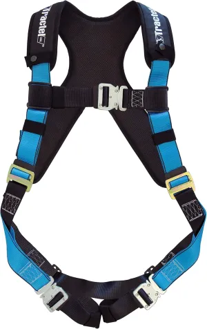 Tractel Fall Protection Safety Harness Construction Fall Arrest Harness | Dorsal D-ring | Seven-point Adjustments | Auto-lock Buckles | AINSI OSHA Tested | Universal Fit | AU732/X