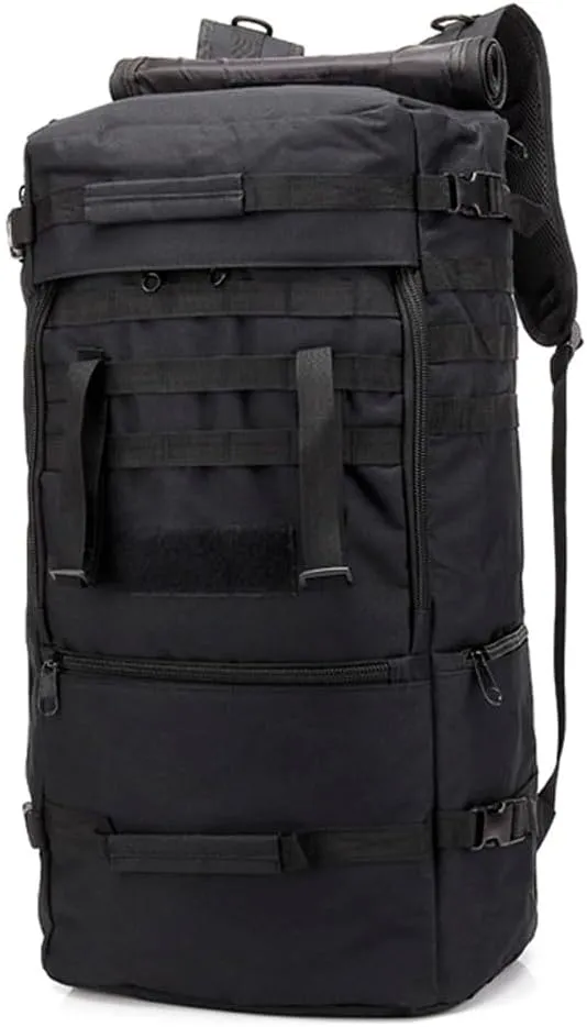 Travel Backpack 60L Hiking Bag 3 Way Day pack Extra Large 3~6 Day Bug Out Molle Survival Rucksack