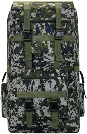 Travel Rucksack for Climbing Cycling Hiking， Trekking Backpack 126L Camping Travel Hiking Large Backpack(S6844)