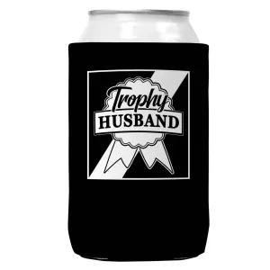 Trophy Husband Can Coozie/Cooler for 12oz Cans