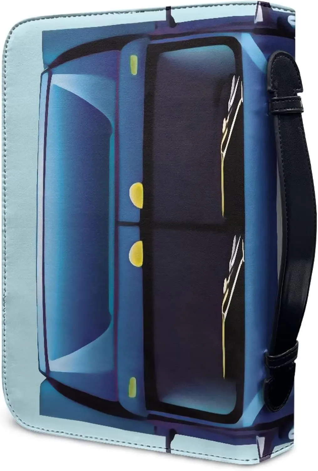 Uasibuni Bible Case for Women,Large Bible Cover Bible Case with Handle Zippered Pocket,Christian Gift for Women