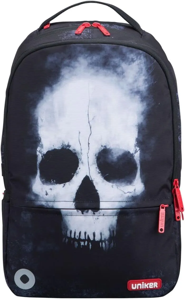UNIKER Travel Laptop Backpack,Graffiti Backpack for Work,Men Daypacks Black,Designer Laptop Bag for 15.6 Inch,College Backpack Call of Duty Gamers