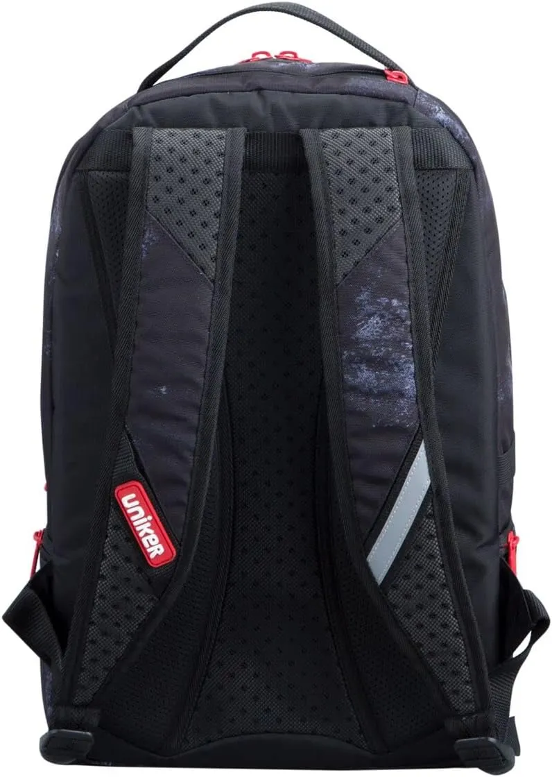 UNIKER Travel Laptop Backpack,Graffiti Backpack for Work,Men Daypacks Black,Designer Laptop Bag for 15.6 Inch,College Backpack Call of Duty Gamers