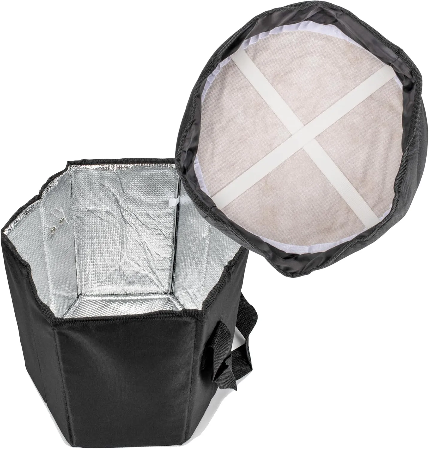 United States National Parks, Black, White 11.5 x 10.75 Inch 600D Polyester Collapsible, Foldable, Insulated Soft Cooler