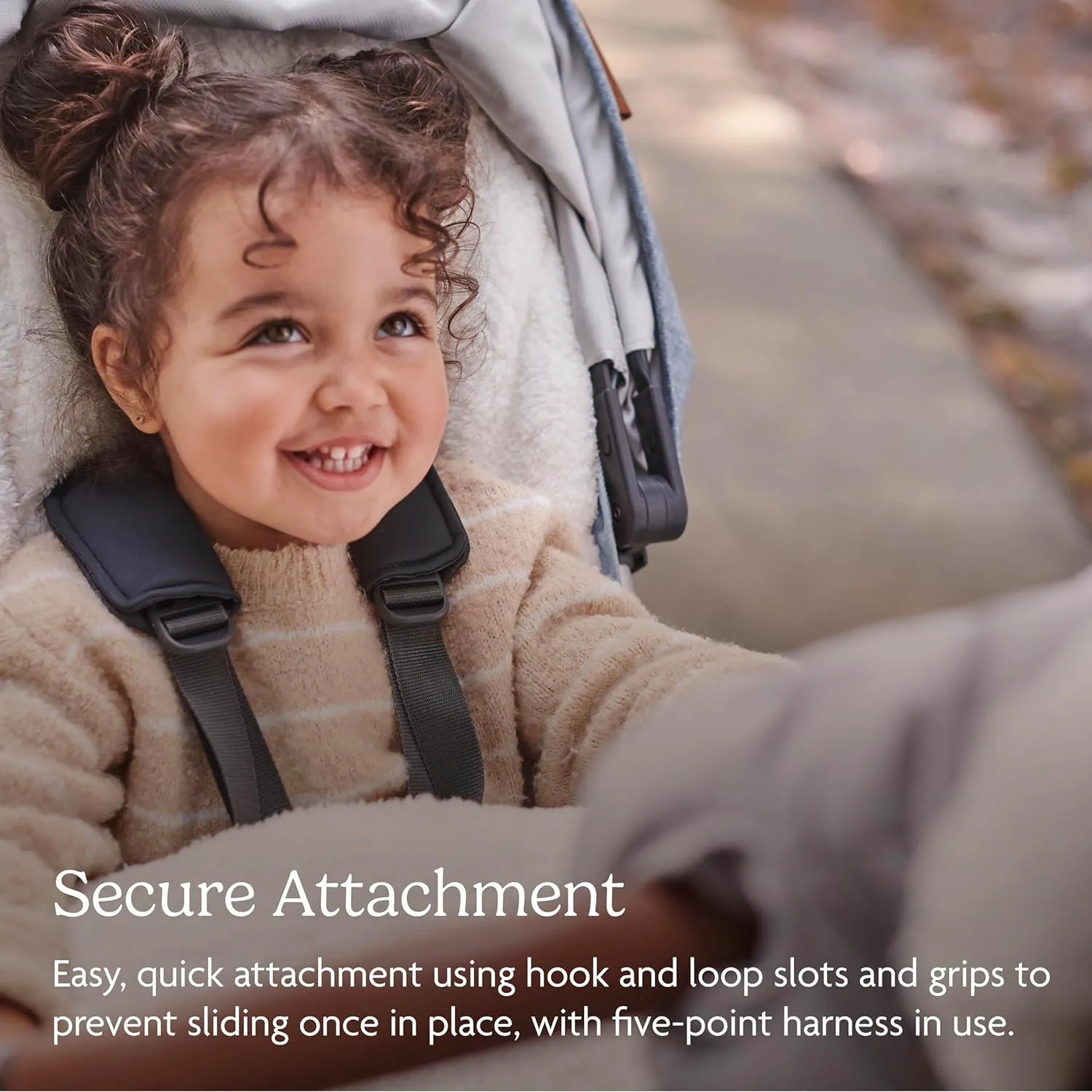 UPPAbaby CozyGanoosh Footmuff - Easily Attaches to UPPAbaby Strollers   RumbleSeat - Ultra-plush, Weather-Proof - Winter Stroller Cover - Jake (Charcoal)