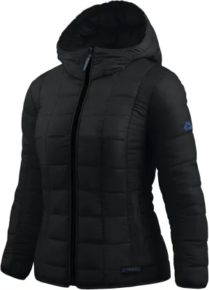 URBAN BUCK Packable Puffer Jacket Women with Hood – 32 Degree Lightweight Quilted Winter Puff Foldable Jacket for Women