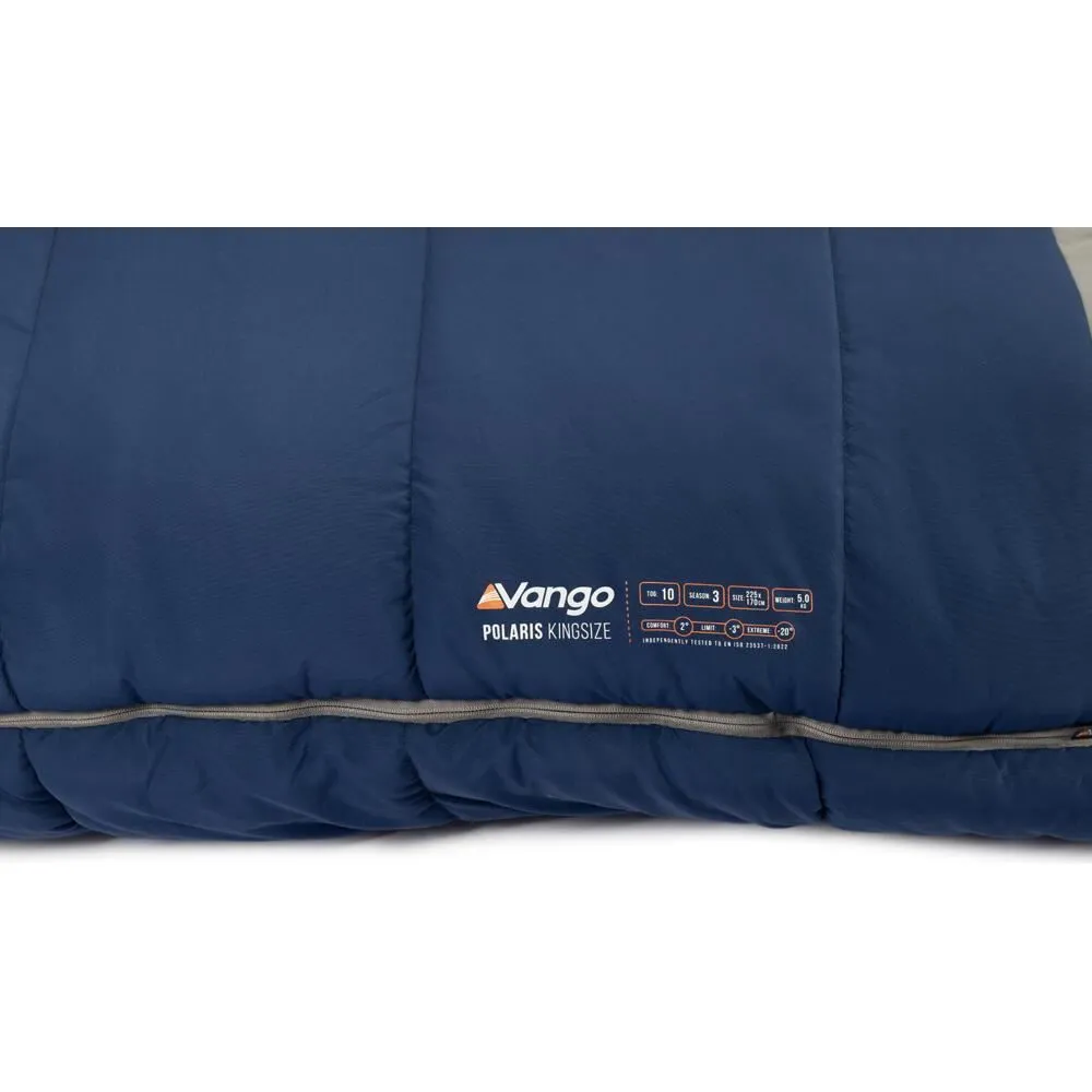 Vango Polaris Kingsize Sleeping Bag Kingsize Neptune